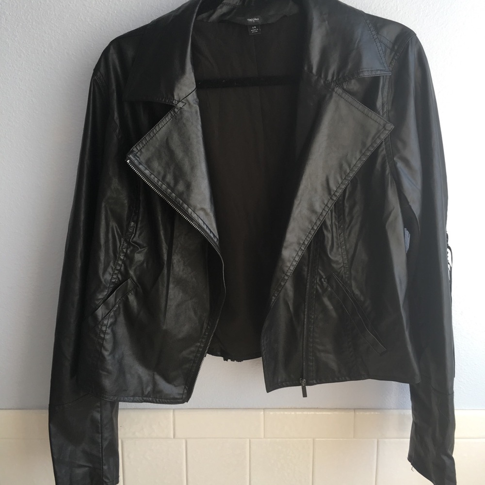 Pleather jacket from target